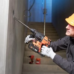 Spit Marteau Perforateur Sans Fil 054557 D18 Accu Combi Hammer 18 Volt SDS-Plus Sans Batteries Et Chargeur -Perceuses sans fil Soldes 054557 d18 accu combi hammer 18 volt sds plus sans batteries et chargeur 5