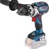 Bosch Bleu Perceuse Visseuse Sans Fil 06019G0309 Perceuse Visseuse à Percussion GSB 18V-110 C Solo