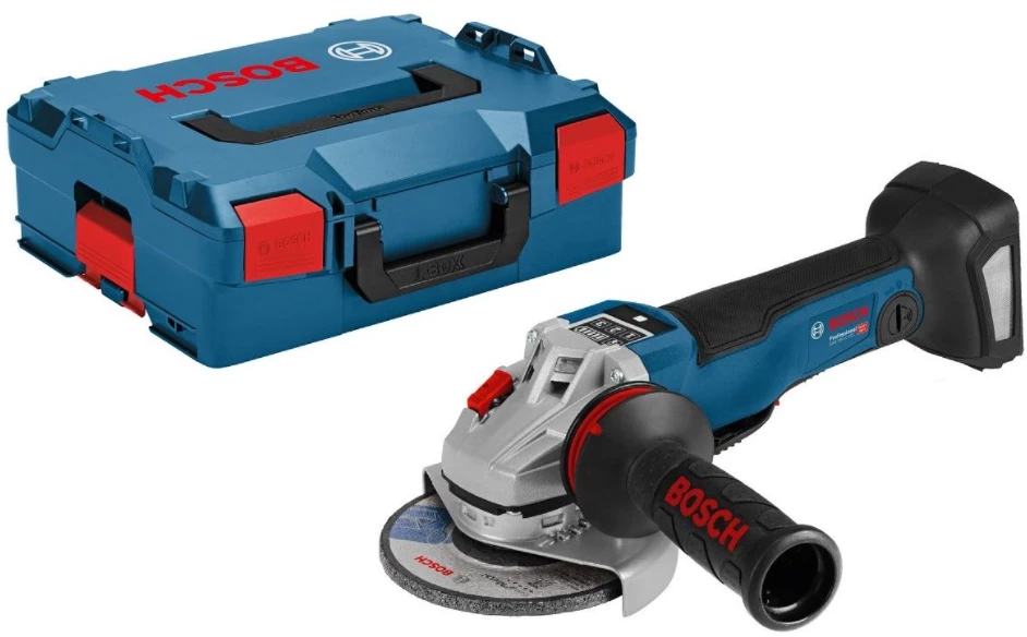 Bosch Bleu Meuleuse Sans Fil 06019G3E0B Meuleuse Angulaire Sans Fil GWS 18V-10 PC Solo (connectable) Coffret L-BOXX 1 Bosch Bleu Meuleuse Sans Fil 06019G3E0B Meuleuse Angulaire Sans Fil GWS 18V-10 PC Solo (connectable) Coffret L-BOXX