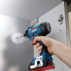 Bosch Bleu Visseuse à Choc Sans Fil 06019G5106 Visseuse à Chocs GDR 18V-160 Solo Carton 6 Bosch Bleu Visseuse à Choc Sans Fil 06019G5106 Visseuse à Chocs GDR 18V-160 Solo Carton -Perceuses sans fil Soldes 06019g5106 visseuse a chocs gdr 18v 160 solo carton 2