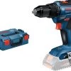 Bosch Bleu Perceuse Sans Fil 06019H5203 Perceuse Visseuse GSR 18V-55 Solo L-Boxx
