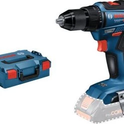 Bosch Bleu Perceuse Sans Fil 06019H5203 Perceuse Visseuse GSR 18V-55 Solo L-Boxx