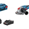 Bosch Bleu Meuleuse Sans Fil 06019H6401 Meuleuse Angulaire GWX 18V-15 C 8Ah X-lock L-Boxx