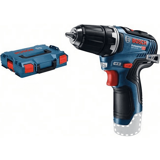 Bosch Bleu Perceuse Sans Fil 06019H8001 Perceuse-visseuse GSR 12V-35 Solo L-BOXX 1 Bosch Bleu Perceuse Sans Fil 06019H8001 Perceuse-visseuse GSR 12V-35 Solo L-BOXX