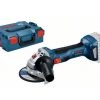 Bosch Bleu Meuleuse Sans Fil 06019H9002 Meuleuse Angulaire GWS 18V-7 Solo L-Boxx