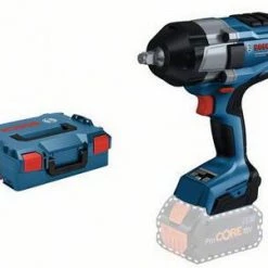 Bosch Bleu Clé à Choc Sans Fil 06019J8301 Boulonneuse 18V GDS 18V-1000 L-Boxx (machine Seule)