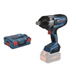 Bosch Bleu Clé à Choc Sans Fil 06019J8501 Boulonneuse 18V GDS 18V-1050 H L-Boxx (machine Seule)