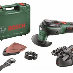 Bosch Vert Outils Multifonction 0603103001 UniversalMulti 12 Batterie Multitool 12 Volt 2.5 Ah Li-ion