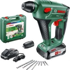 Bosch Vert 060395230F Uneo Maxx Marteau Perforateur Sans Fil 18 Volt 2,5 Ah Li-ion
