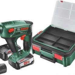 Bosch Vert Marteau Perforateur Sans Fil 060395230K Uneo Maxx Perceuse Sans Fil 18 Volt 1,5 Ah Li-ion + SystemBox