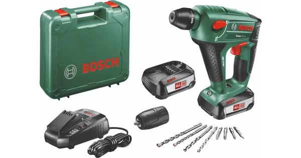 Bosch Vert Marteau Perforateur Sans Fil 0603952327 Uneo Maxx Perceuse Sans Fil 18 Volt 2.5 Ah Li-ion 1 Bosch Vert Marteau Perforateur Sans Fil 0603952327 Uneo Maxx Perceuse Sans Fil 18 Volt 2.5 Ah Li-ion