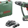 Bosch Vert Perceuse Visseuse Sans Fil 06039B0300 PSB 18 LI-2 Perceuse à Percussion Sans Fil 18 Volt 2,5 Ah Li-ion