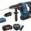 Bosch Bleu Marteau Perforateur Sans Fil 0611907002 GBH 36 VF-LI Plus Perforateur Burineur 36V 4,0Ah Li-Ion In L-Boxx