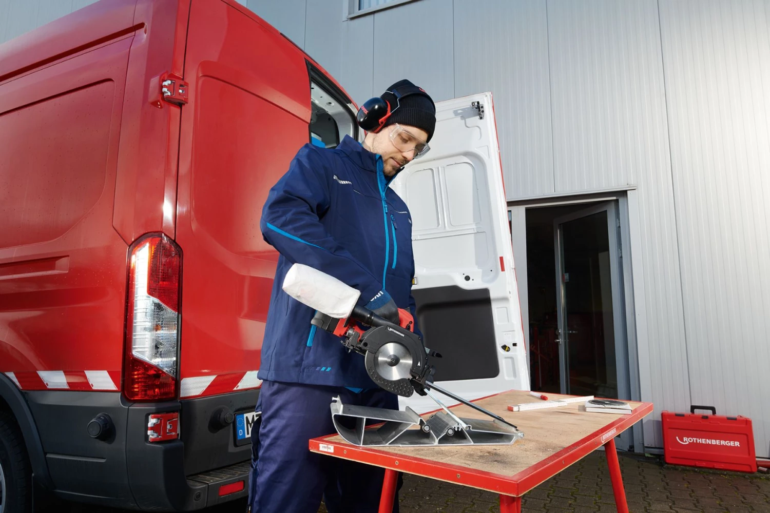 Rothenberger Scie Sans Fil 1000003165 PipeCut Mini Scie à Tuyau à Batterie 18V 4.0Ah Li-Ion 2 Rothenberger Scie Sans Fil 1000003165 PipeCut Mini Scie à Tuyau à Batterie 18V 4.0Ah Li-Ion – Image 2