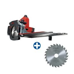 Mafell Scie Sans Fil 1P0333 KSS40 18M BL Système De Tronçonnage 18V 5.5Ah LiHD En T-MAX + Lame De Scie HM, 120 X 1.2/1.8 X 20 Mm, Z 40, FZ/TR