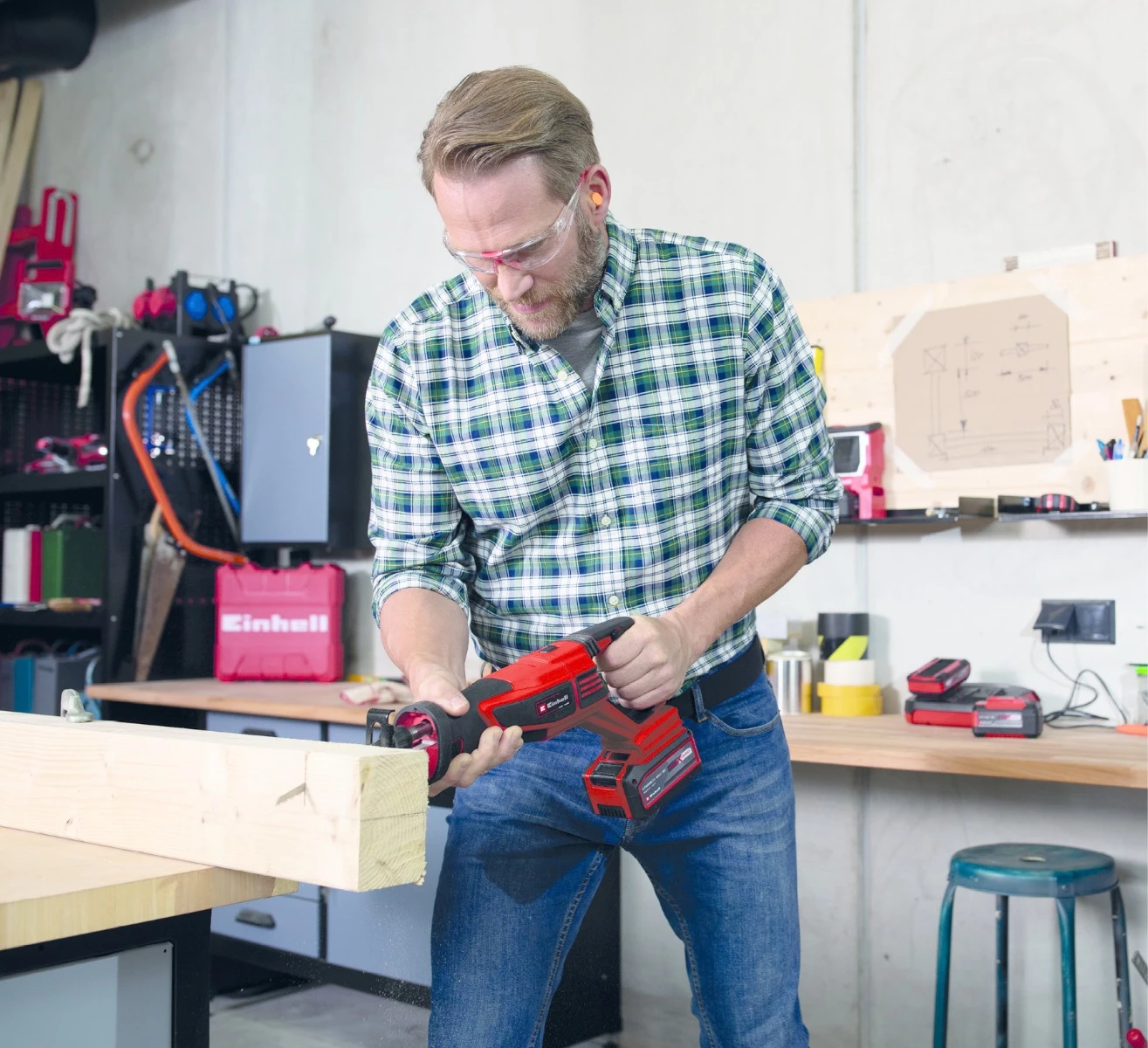 Einhell Scie Sans Fil 4326310 TE-AP 18/28 Li BL Scie Sauteuse Sans Fil 18V Sans Batteries Ni Chargeur 6 Einhell Scie Sans Fil 4326310 TE-AP 18/28 Li BL Scie Sauteuse Sans Fil 18V Sans Batteries Ni Chargeur – Image 6