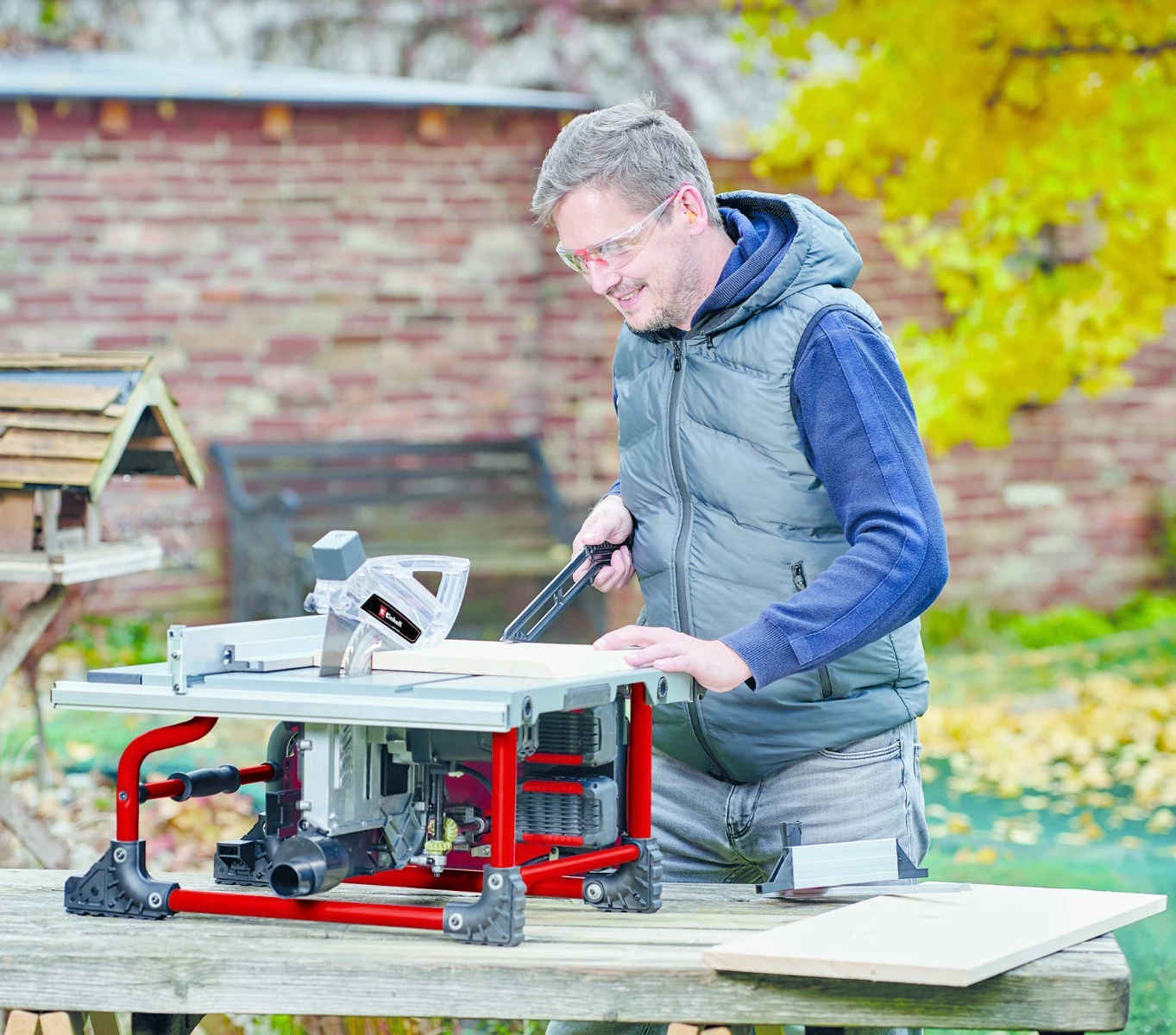 Einhell 4340450 TE-TS 36/210 Li Scie Sans Fil 18V Sans Batteries Et Chargeur 6 Einhell 4340450 TE-TS 36/210 Li Scie Sans Fil 18V Sans Batteries Et Chargeur – Image 6