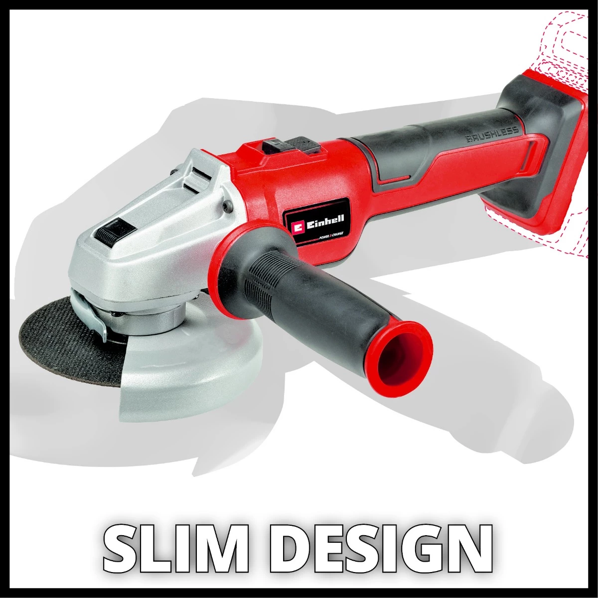 Einhell Meuleuse Sans Fil 4431151 AXXIO 18/125 Q BL Accu Meuleuse D'angle 18V Hors Batteries Et Chargeur 2 Einhell Meuleuse Sans Fil 4431151 AXXIO 18/125 Q BL Accu Meuleuse D'angle 18V Hors Batteries Et Chargeur – Image 2