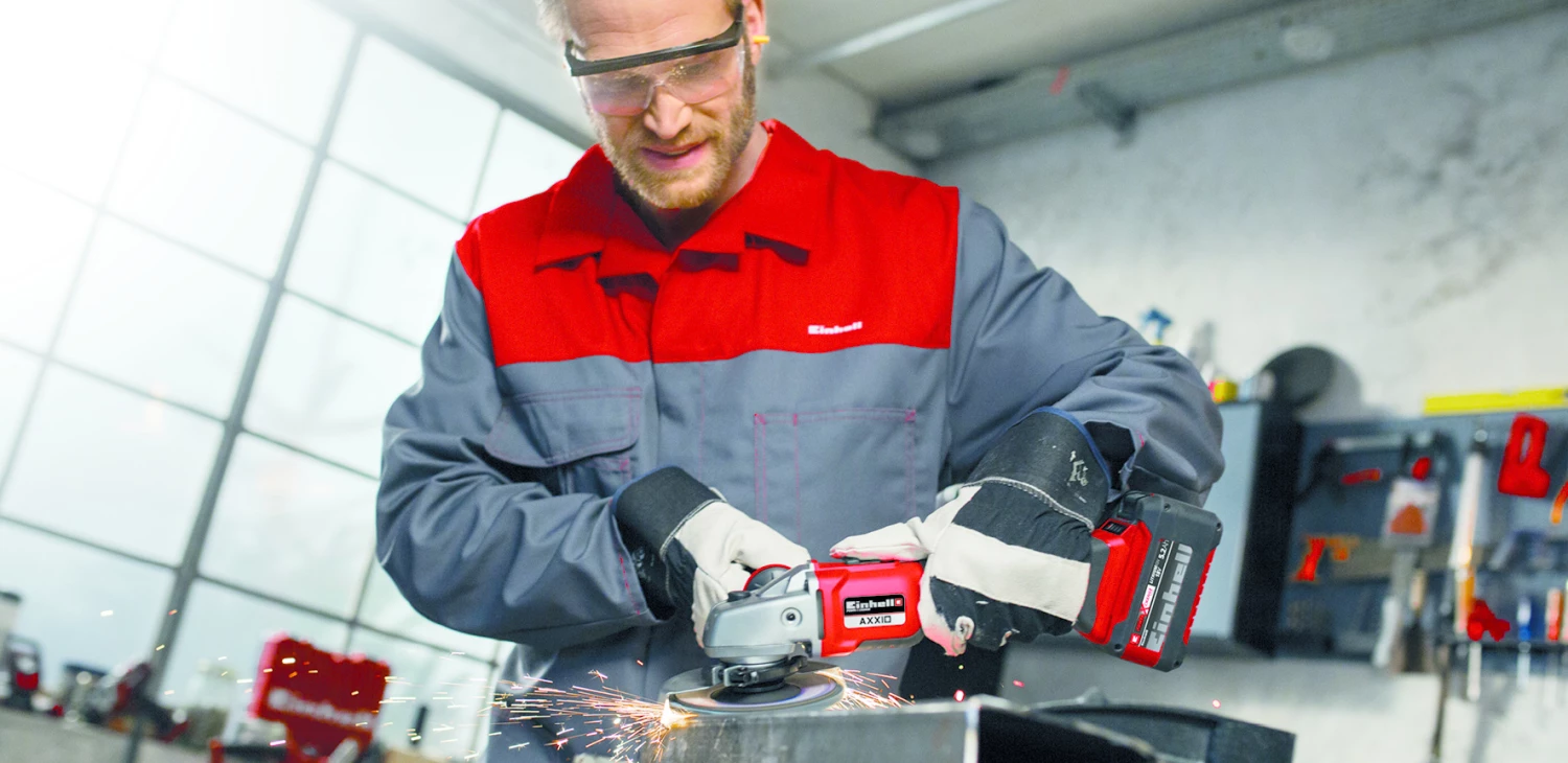 Einhell Meuleuse Sans Fil 4431151 AXXIO 18/125 Q BL Accu Meuleuse D'angle 18V Hors Batteries Et Chargeur 4 Einhell Meuleuse Sans Fil 4431151 AXXIO 18/125 Q BL Accu Meuleuse D'angle 18V Hors Batteries Et Chargeur – Image 4