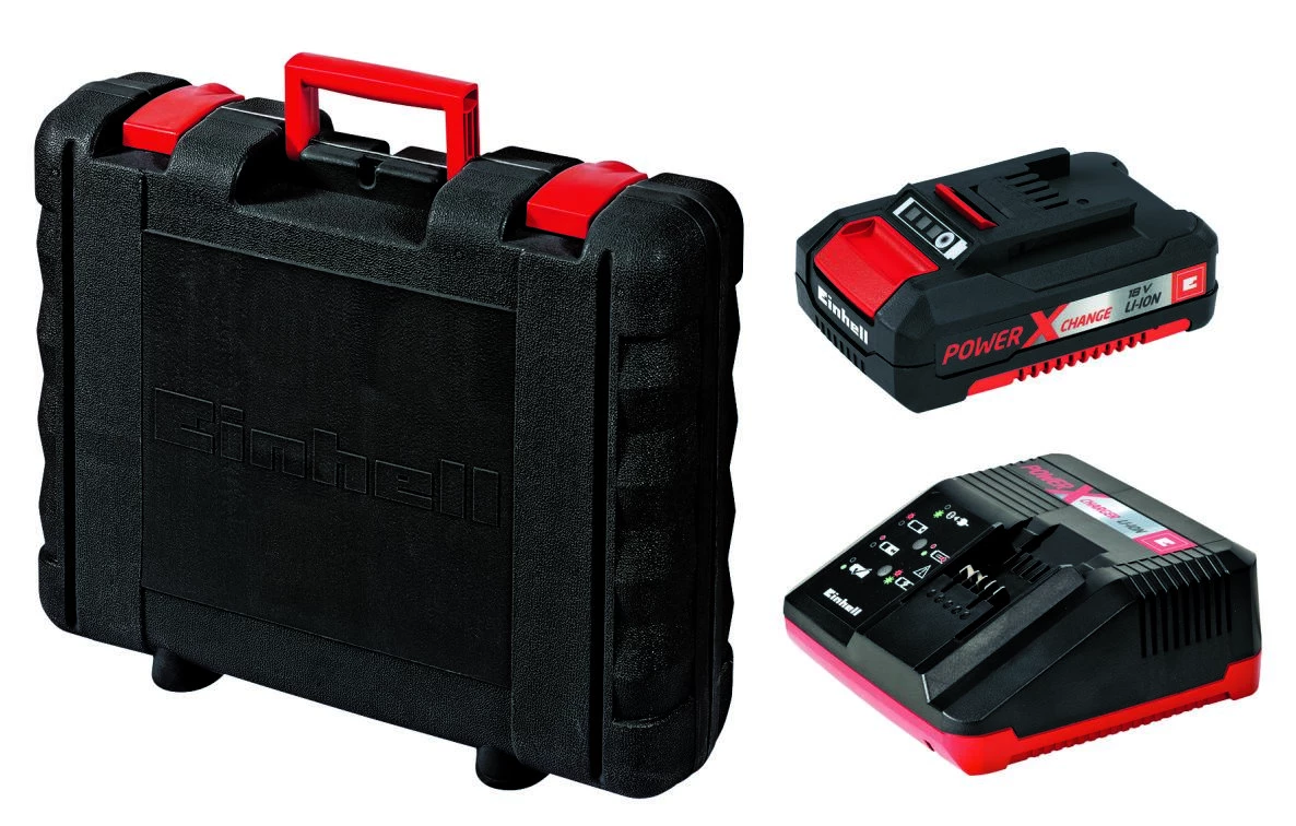 Einhell Perceuse Sans Fil 4513830 TE-CD 18/2 Li Kit Perceuse/Visseuse Sans Fil 18 Volt 1.5 Ah Li-ion 4 Einhell Perceuse Sans Fil 4513830 TE-CD 18/2 Li Kit Perceuse/Visseuse Sans Fil 18 Volt 1.5 Ah Li-ion – Image 4