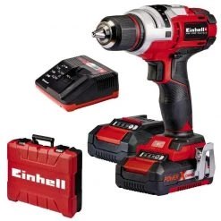 Einhell Perceuse Sans Fil 4513871 TE-CD 18 Li E Perceuse/visseuse Sans Fil 18 Volt 2.0 AH Li-ion -Perceuses sans fil Soldes 4513871 te cd 18 li e perceuse visseuse sans fil 18 volt 2 0 ah li ion 4