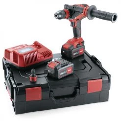 Flex-tools 482757 Perceuse Sans Fil DD 4G 18.0-EC 18V 5.0Ah Li-Ion En L-Boxx