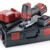 Flex-tools Scie Sans Fil 489778 JS 18.0-EC/5.0 Set Accu-Dcouple Saw 18V 5.0Ah Li-Ion