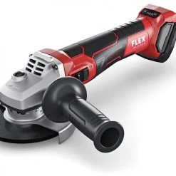 Flex-tools Meuleuse Sans Fil 499285 LBE 125 18.0-EC C Meuleuse D'angle Sans Fil 125 Mm Avec Frein Et Régulateur De Vitesse 18V Hors Batteries Et Chargeur