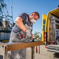 Flex-tools Meuleuse Sans Fil 499307 LB 125 18.0-EC Meuleuse D'angle Sans Fil 125mm Avec Frein 18V Hors Batteries Et Chargeur