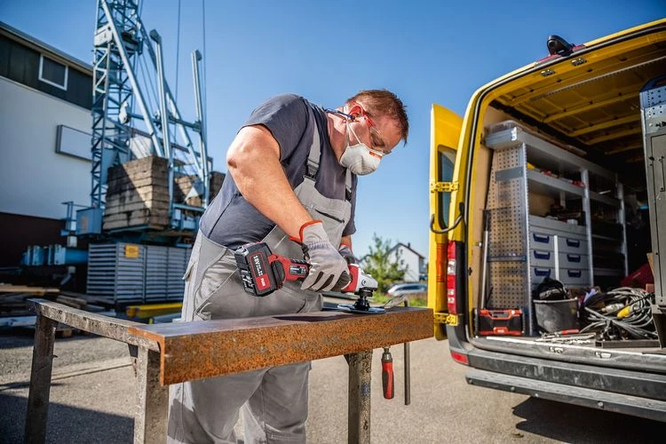 Flex-tools Meuleuse Sans Fil 499315 LB 125 18.0-EC Meuleuse D'angle Sans Fil 125 Mm Avec Frein 18V Sans Batteries Et Chargeur En L-Boxx 1 Flex-tools Meuleuse Sans Fil 499315 LB 125 18.0-EC Meuleuse D'angle Sans Fil 125 Mm Avec Frein 18V Sans Batteries Et Chargeur En L-Boxx