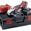 Flex-tools Meuleuse Sans Fil 499323 LBE 125 18.0-EC/5.0 Set Meuleuse D'angle Sans Fil 18V 5.0Ah Li-Ion En L-Boxx