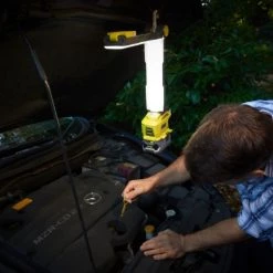 Ryobi Lampe De Chantier Sans Fil 5133002304 R18ALF-0 Lampe De Poche Led à Piles 18 Volt, Sans Piles Ni Chargeur -Perceuses sans fil Soldes 5133002304 r18alf 0 lampe de poche led a piles 18 volt sans piles ni chargeur 3