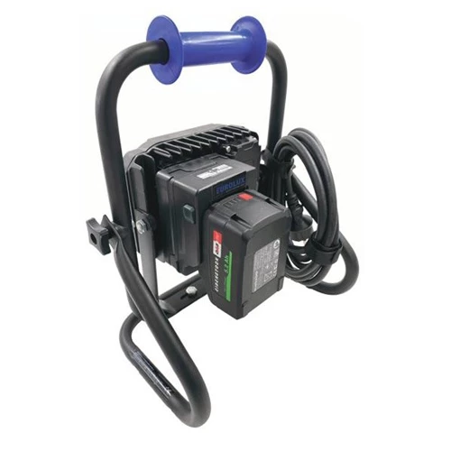 Eurolux Lampe De Chantier Sans Fil 55.120.30 Raptor 20-2 LED Building Light 20W 1800 Lumens 230V Et Sur Batterie Excl. Batterie Et Chargeur 2 Eurolux Lampe De Chantier Sans Fil 55.120.30 Raptor 20-2 LED Building Light 20W 1800 Lumens 230V Et Sur Batterie Excl. Batterie Et Chargeur – Image 2