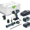 Festool Perceuse Sans Fil 575603 Perceuse-visseuse QUADRIVE TDC 18/4 5,2/4,0 I-Set-SCA