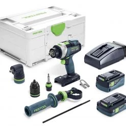 Festool Perceuse Visseuse Sans Fil 577247 TPC 18/4 5.2/4.0 I-Set QUADRIVE Marteau Perforateur Sans Fil -Perceuses sans fil Soldes 577247 tpc 18 4 5 2 4 0 i set quadrive marteau perforateur sans fil 5