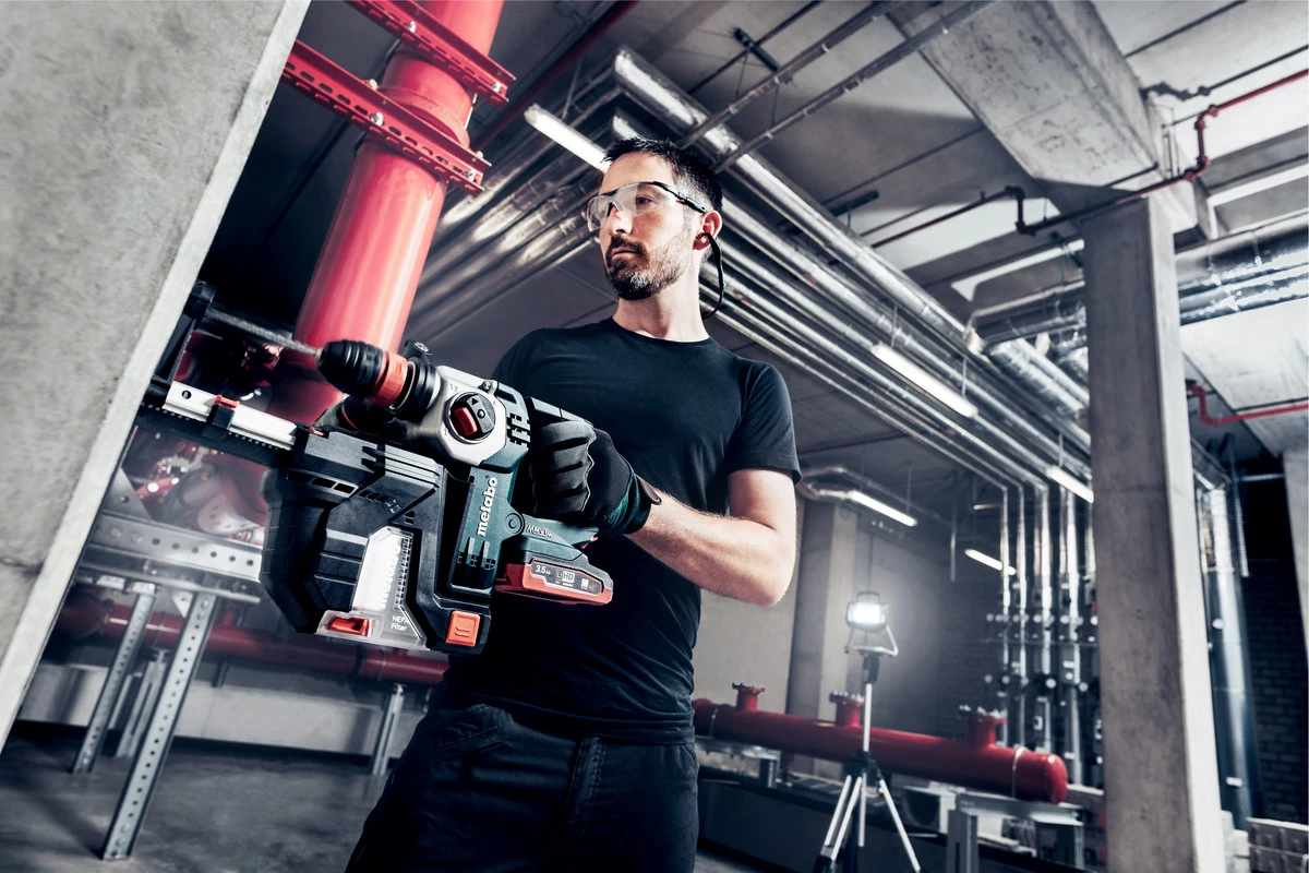 Metabo Marteau Perforateur Sans Fil 600211930 KHA18LTXBL24 Quick Set Marteau Sans Fil SDS-Plus 18V 3 Metabo Marteau Perforateur Sans Fil 600211930 KHA18LTXBL24 Quick Set Marteau Sans Fil SDS-Plus 18V – Image 3