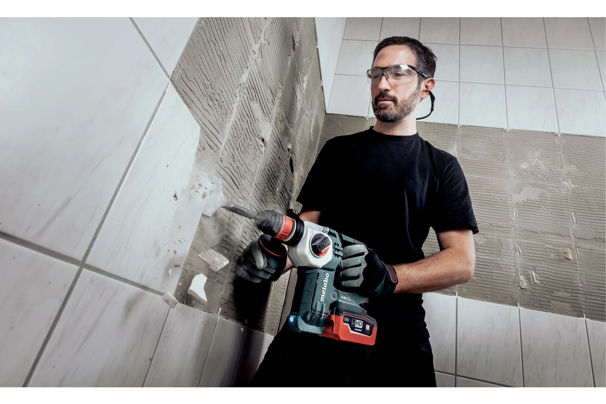 Metabo Marteau Perforateur Sans Fil 600211930 KHA18LTXBL24 Quick Set Marteau Sans Fil SDS-Plus 18V 1 Metabo Marteau Perforateur Sans Fil 600211930 KHA18LTXBL24 Quick Set Marteau Sans Fil SDS-Plus 18V