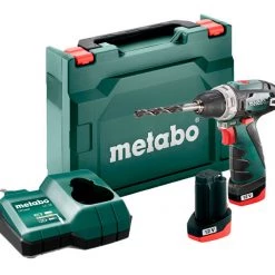 Metabo Perceuse Sans Fil 600984500 Perceuse-visseuse Sans Fil PowerMaxx BS Basic 12V
