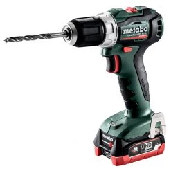 Metabo Perceuse Sans Fil 601038800 PowerMaxx BS 12 BL Perceuse-visseuse Sans Fil 12 Volt 4.0 AH LiHD + 5 Ans De Garantie Du Revendeur
