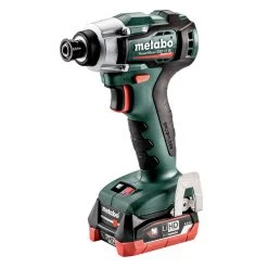 Metabo Visseuse à Choc Sans Fil 601115800 PowerMaxx SSD 12 BL Clé à Chocs Sans Fil 12 Volt 4.0 Ah LiHD + 5 Ans De Garantie Du Concessionnaire !