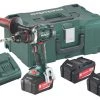 Metabo Perceuse Sans Fil 602191960 BS18LTX Impuls Perceuse-visseuse 18V 3 X 4.0Ah Li-Ion