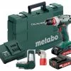 Metabo Perceuse Sans Fil 602217870 BS18 Quick Perceuse-visseuse Sans Fil 18V Body In Metaloc