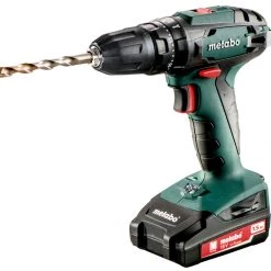 Metabo Perceuse Visseuse Sans Fil 602245550 SB 18 Perceuse à Percussion à Batterie 18 Volt 1,5 AH Li-ion