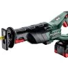 Metabo Scie Sans Fil 602267810 SSE 18 LTX BL Accu Scie à Guichet 18V 8.0Ah LiHD + Garantie Distributeur 5 Ans