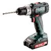 Metabo Perceuse Visseuse Sans Fil 602317500 Perceuse à Percussion Sans Fil SB 18 L 18 Volt 2.0 AH Li-ion