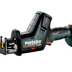 Metabo Scie Sans Fil 602322500 PowerMaxx SSE 12 BL Scie à Refendre Compacte 12V 2.0Ah Li-Ion + Garantie Distributeur 5 Ans