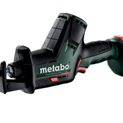 Metabo Scie Sans Fil 602322840 PowerMaxx SSE 12 BL Scie à Guichet 12V Sans Batteries Et Chargeur Dans MetaLoc + 5 Ans De Garantie Du Revendeur