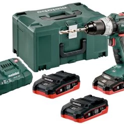 Metabo Perceuse Sans Fil 602325930 BS 18 LT BL Perceuse-Visseuse Sans Fil 18V 3 X 3,5Ah LiHD Metaloc