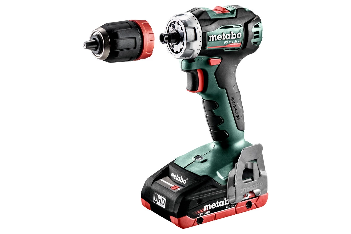 Metabo 602327800 BS 18 L BL Q Perceuse Sans Fil 18V 4.0Ah LiHD 1 Metabo 602327800 BS 18 L BL Q Perceuse Sans Fil 18V 4.0Ah LiHD