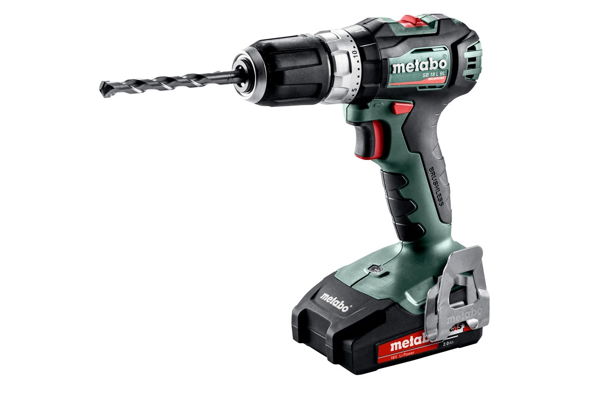 Metabo Perceuse Visseuse Sans Fil 602331500 Perceuse à Percussion Sans Fil SB 18 L BL 18 Volt 2.0 Ah Li-ion 1 Metabo Perceuse Visseuse Sans Fil 602331500 Perceuse à Percussion Sans Fil SB 18 L BL 18 Volt 2.0 Ah Li-ion